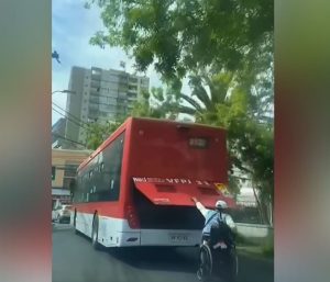 Silla de ruedas autobús