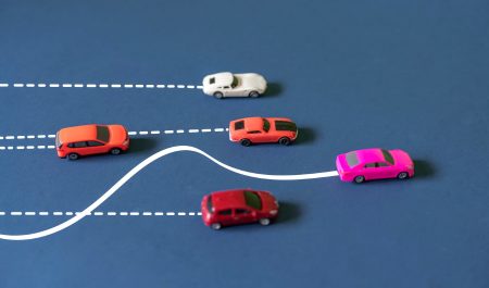 Zigzaguear entre carriles