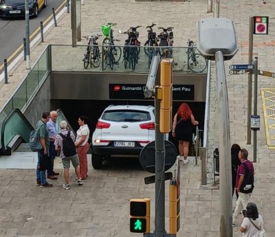 coche metro barcelona