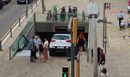 coche metro barcelona