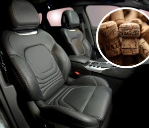 corcho de vino coche
