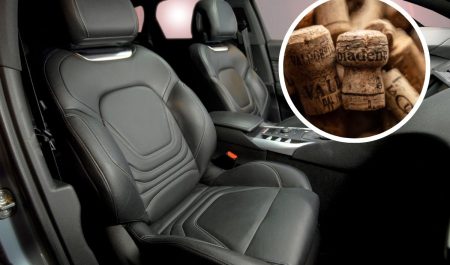 corcho de vino coche
