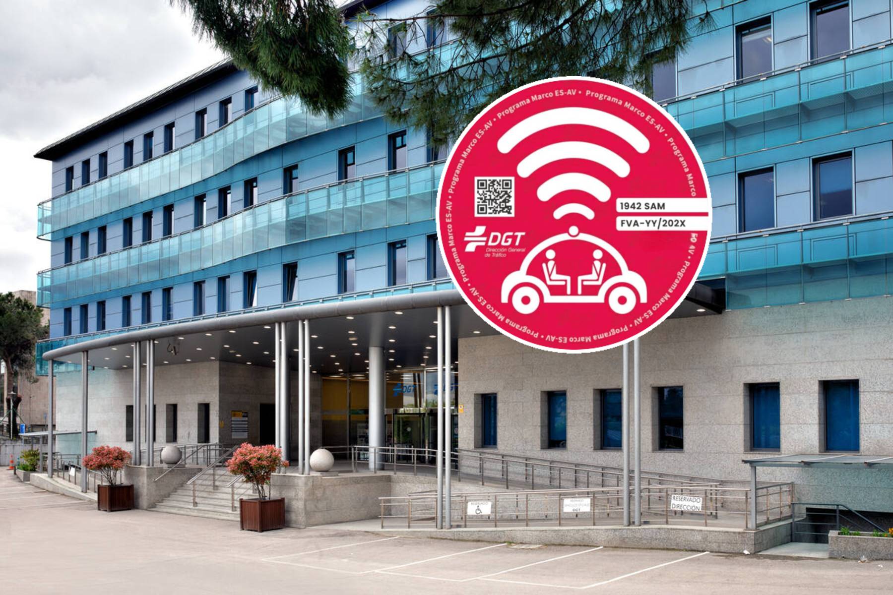 dgt sede pegatina esav