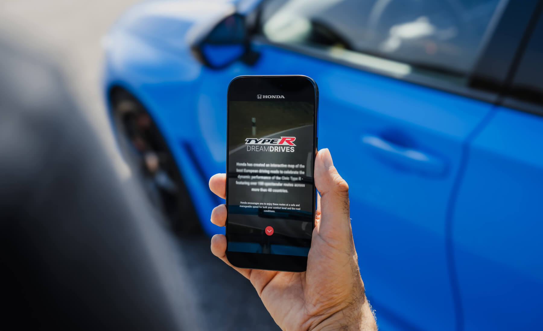 honda mapa carreteras europa