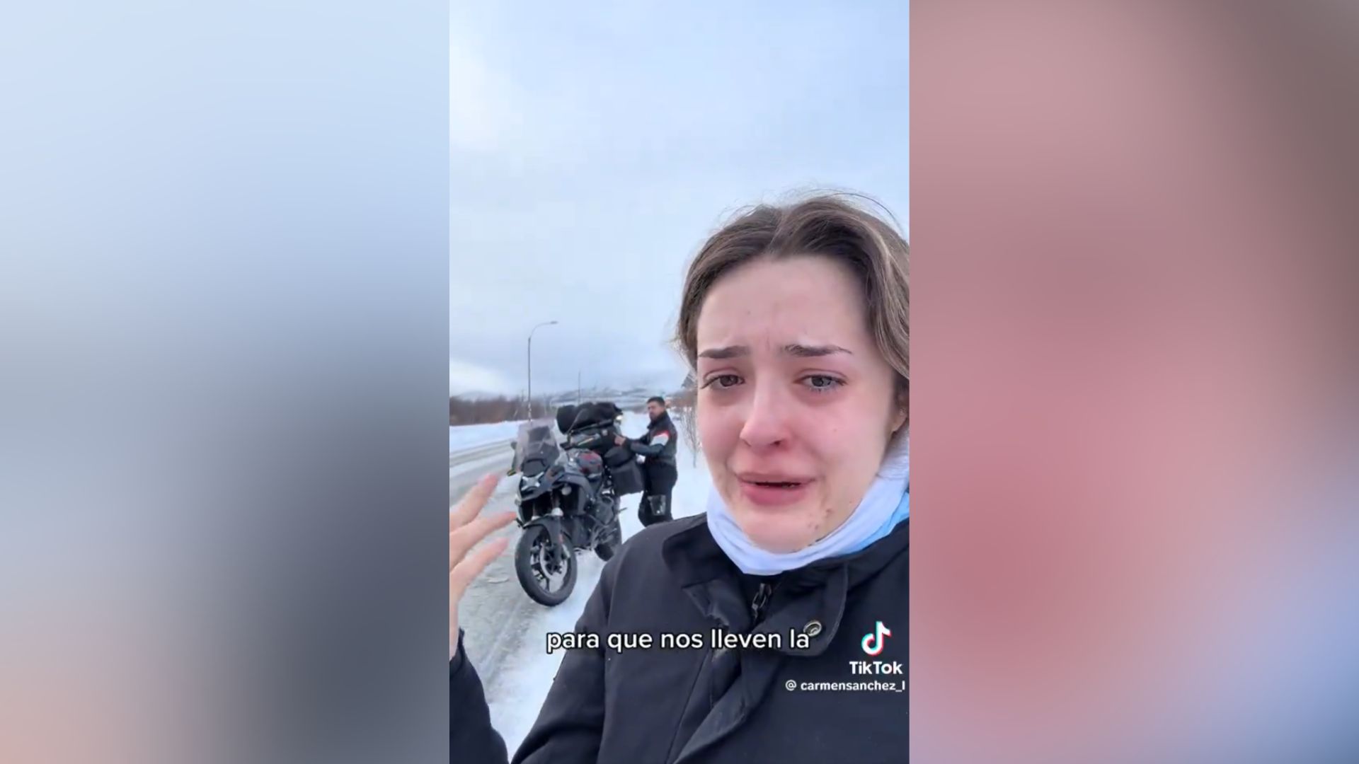 Accidente moto influencer