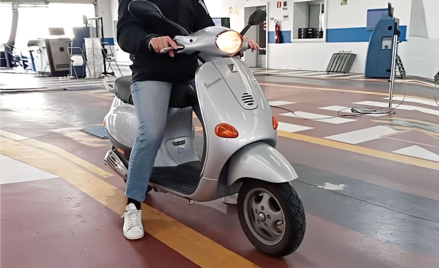 Estación ITV para ciclomotores