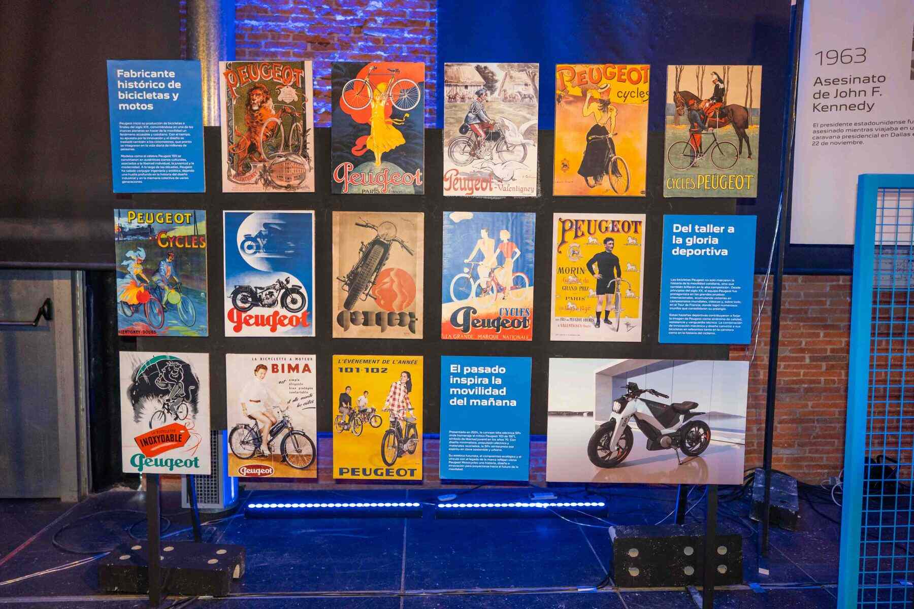 Exposición diseño peugeot matadero