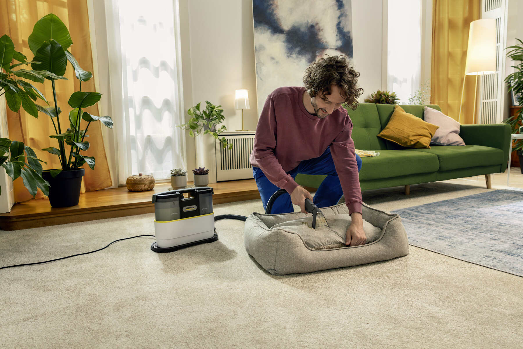 Limpieza interior del coche