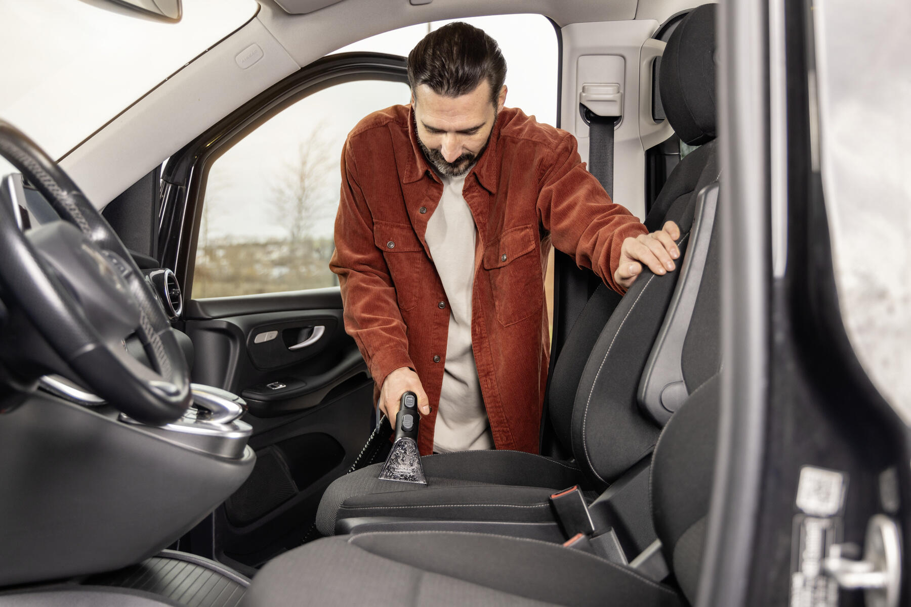 Limpieza interior coche