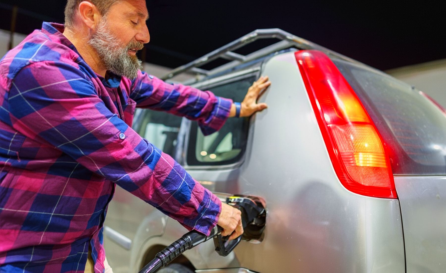 Repostar con el motor en marcha