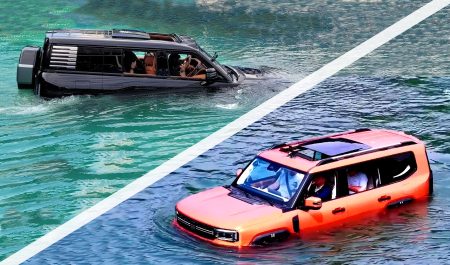 SUV que flotan