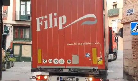 camion atascado valladolid