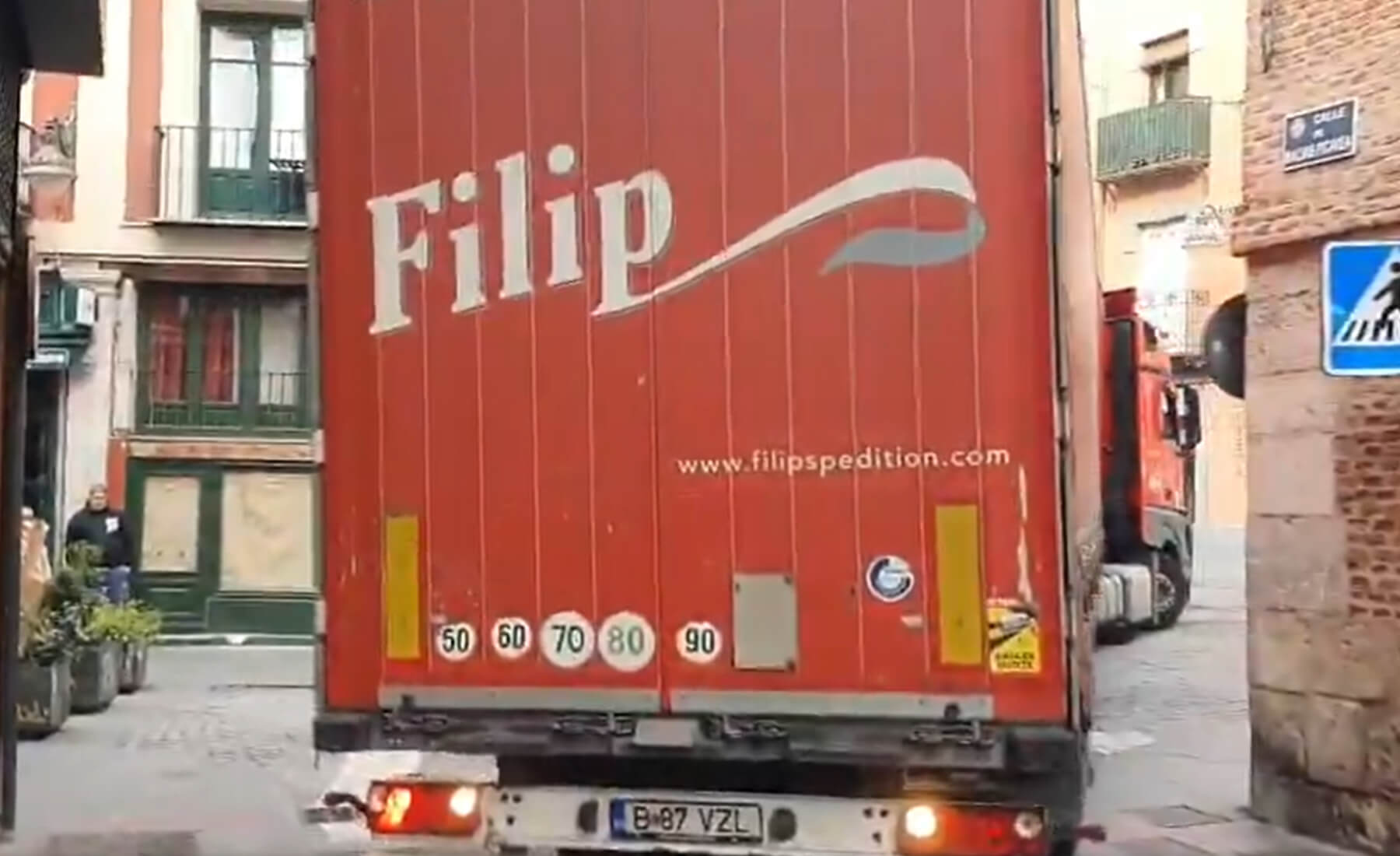 camion atascado valladolid