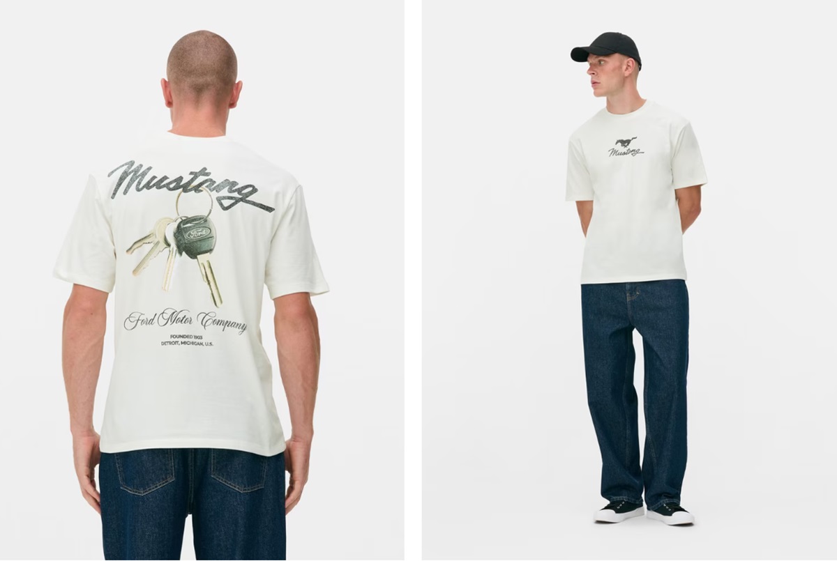 camiseta ford mustang primark