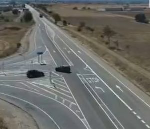 drones cruce stop dgt