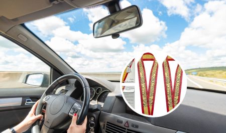 retrovisor coche cinta