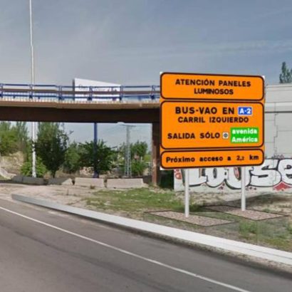 Multas para los conductores que van solos en su coche: estos son los ocho carriles VAO en marcha o proyectados