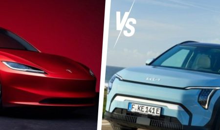 tesla model 3 versus kia ev3