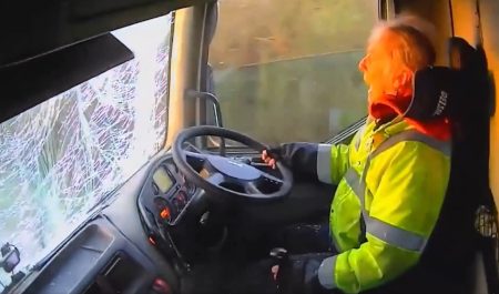 Accidente vaho cristales