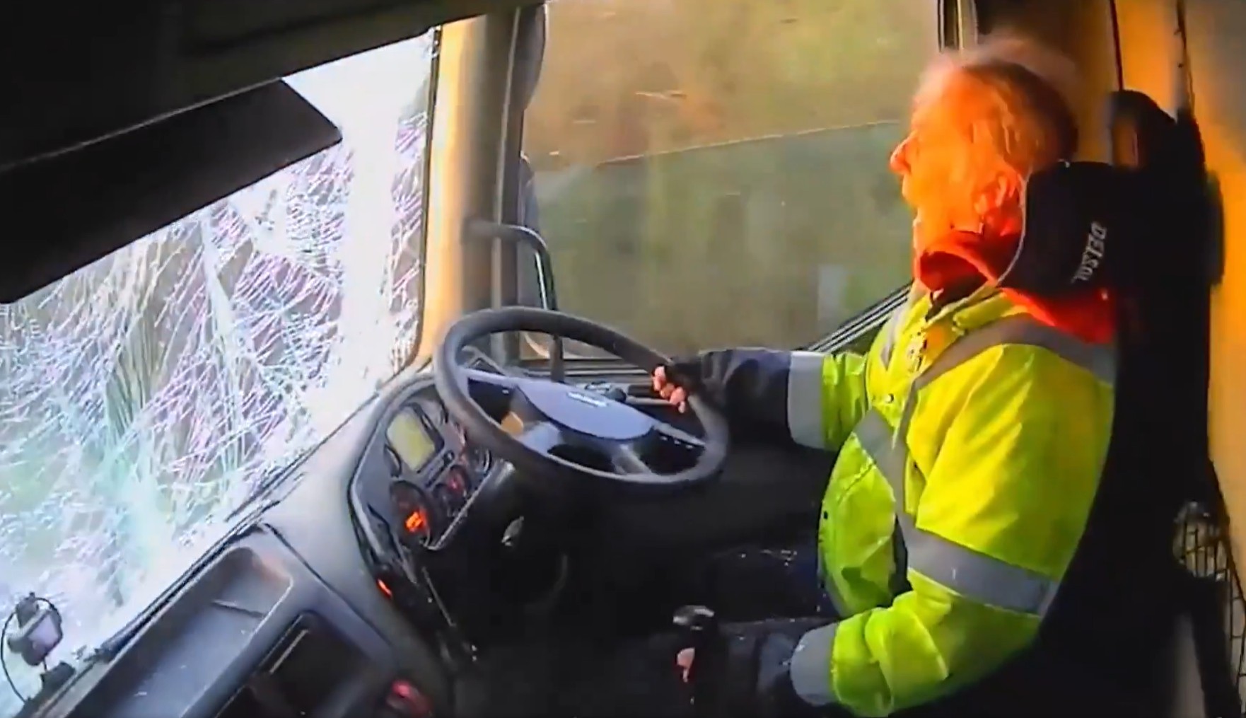 Accidente vaho cristales