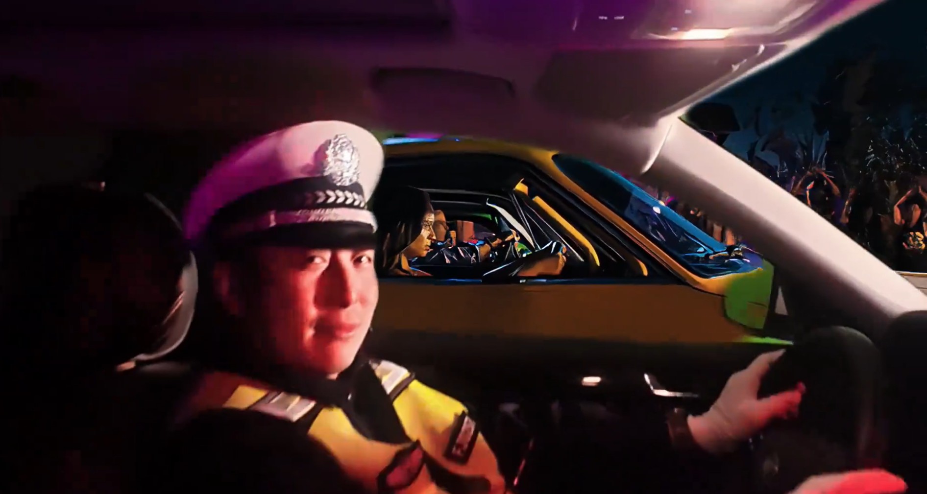 Anuncio tráfico China