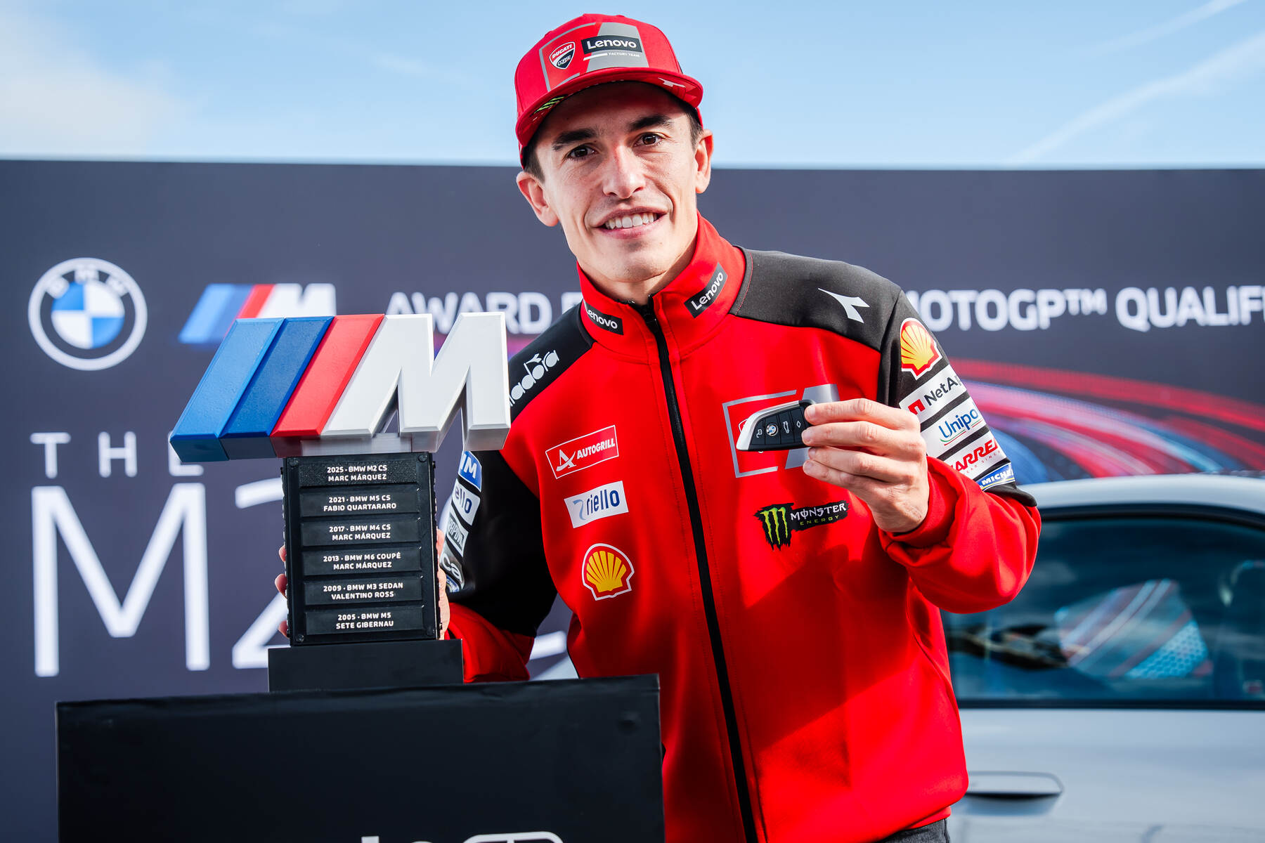 Premio BMW M2 CS Marc Márquez para la temporada 2025.