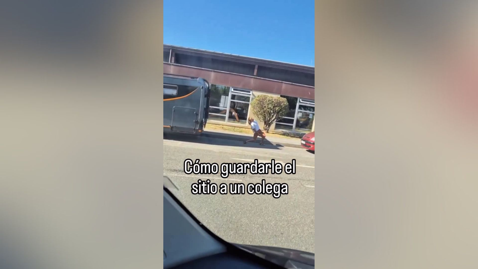 Fentanilo hombre aparcamiento