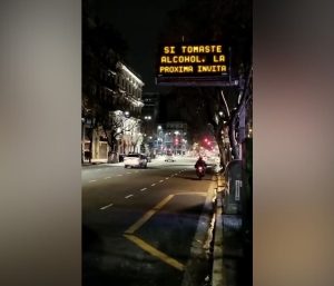 Paneles luminosos mensajes