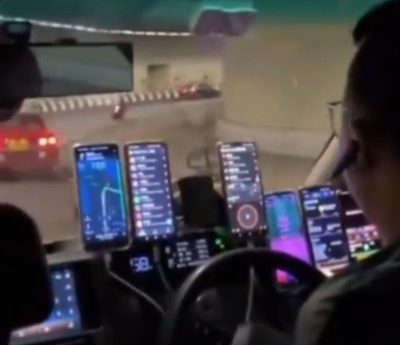 Pantallas taxi China