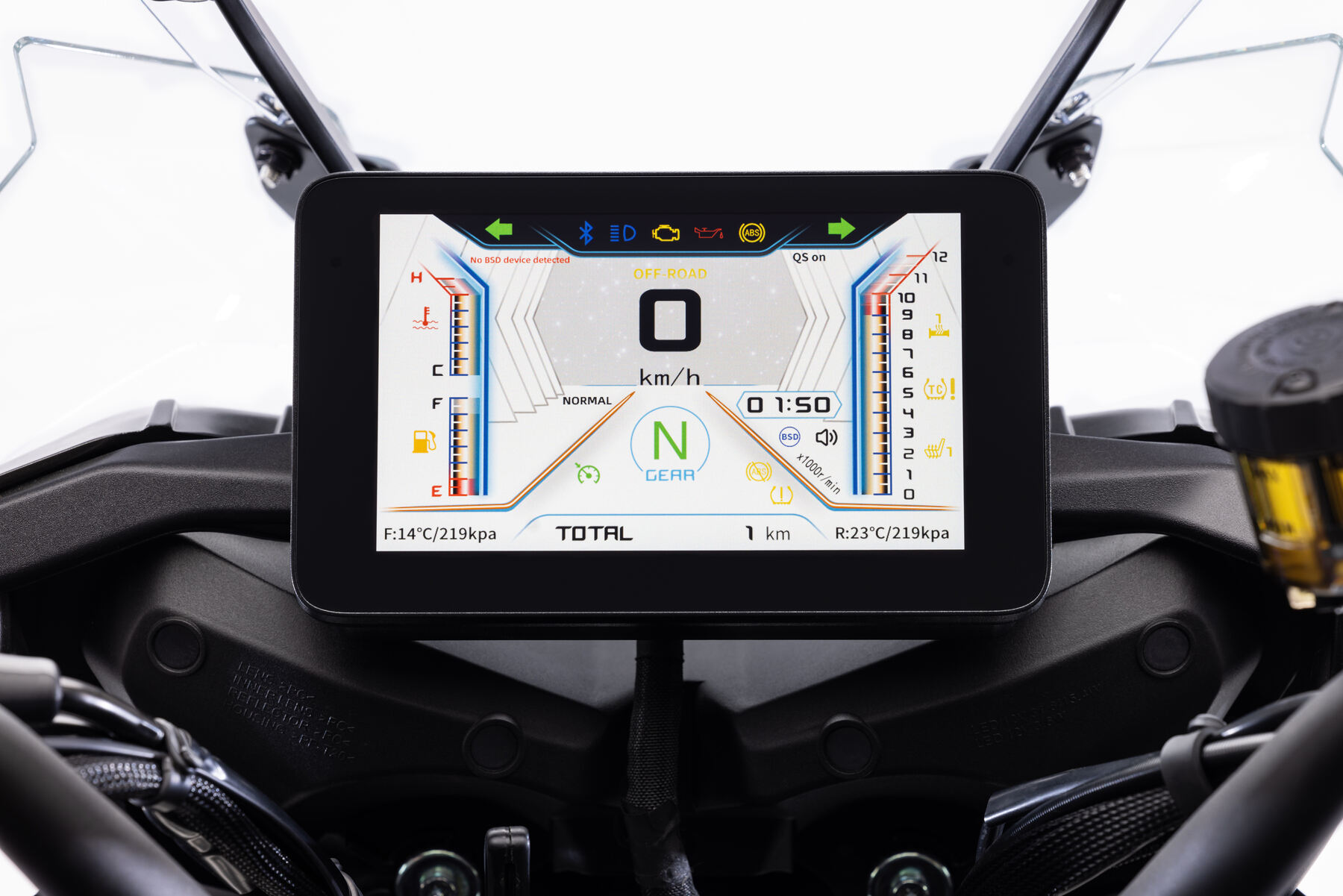 Prueba del motor QJ SRT 900