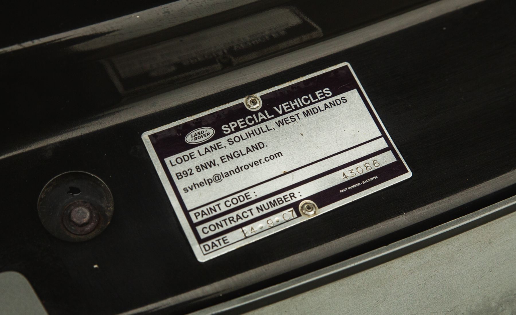 Subasta del Range Rover Queen Elizabeth