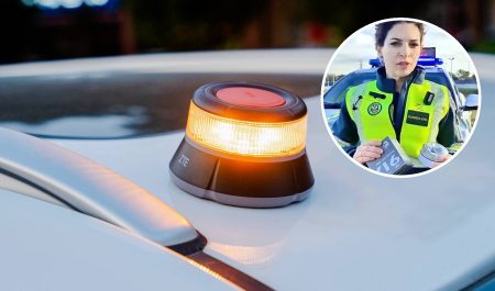 baliza v16 conectada