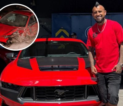 arturo vidal ford mustang