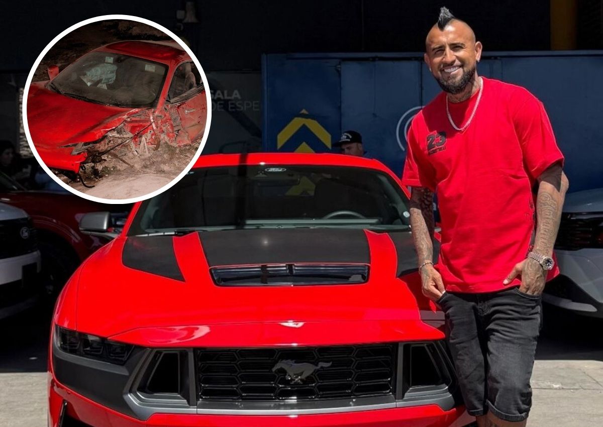 arturo vidal ford mustang