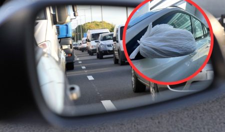 espejo retrovisor coche bolsa