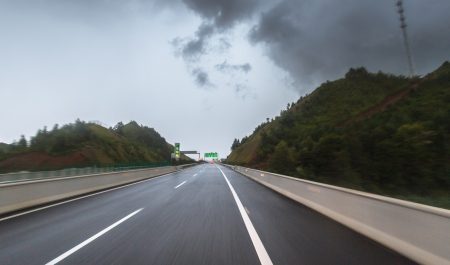 hielo negro carretera