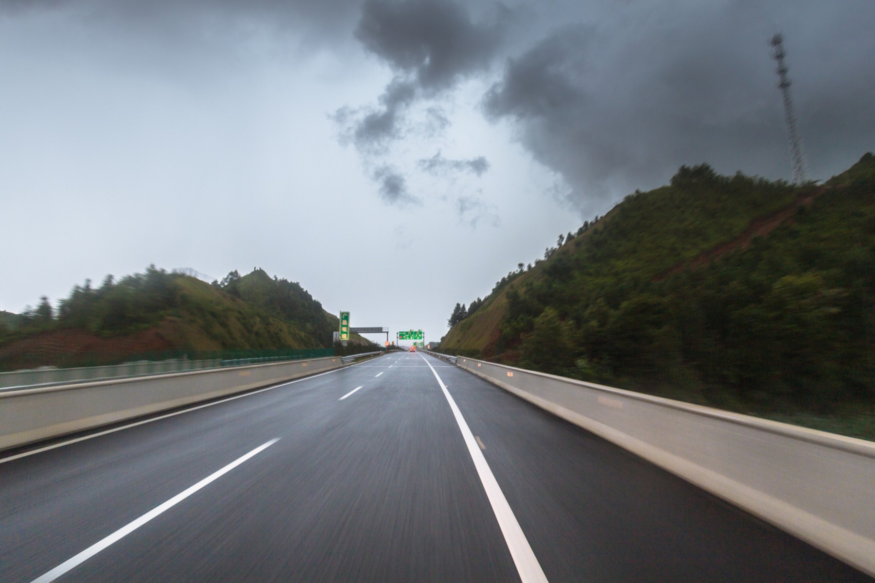 hielo negro carretera