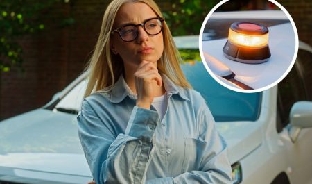 luces emergencia coche baliza