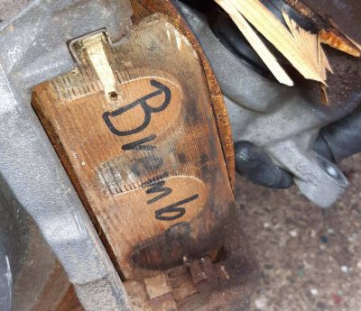 mercedes gle frenos madera brembo