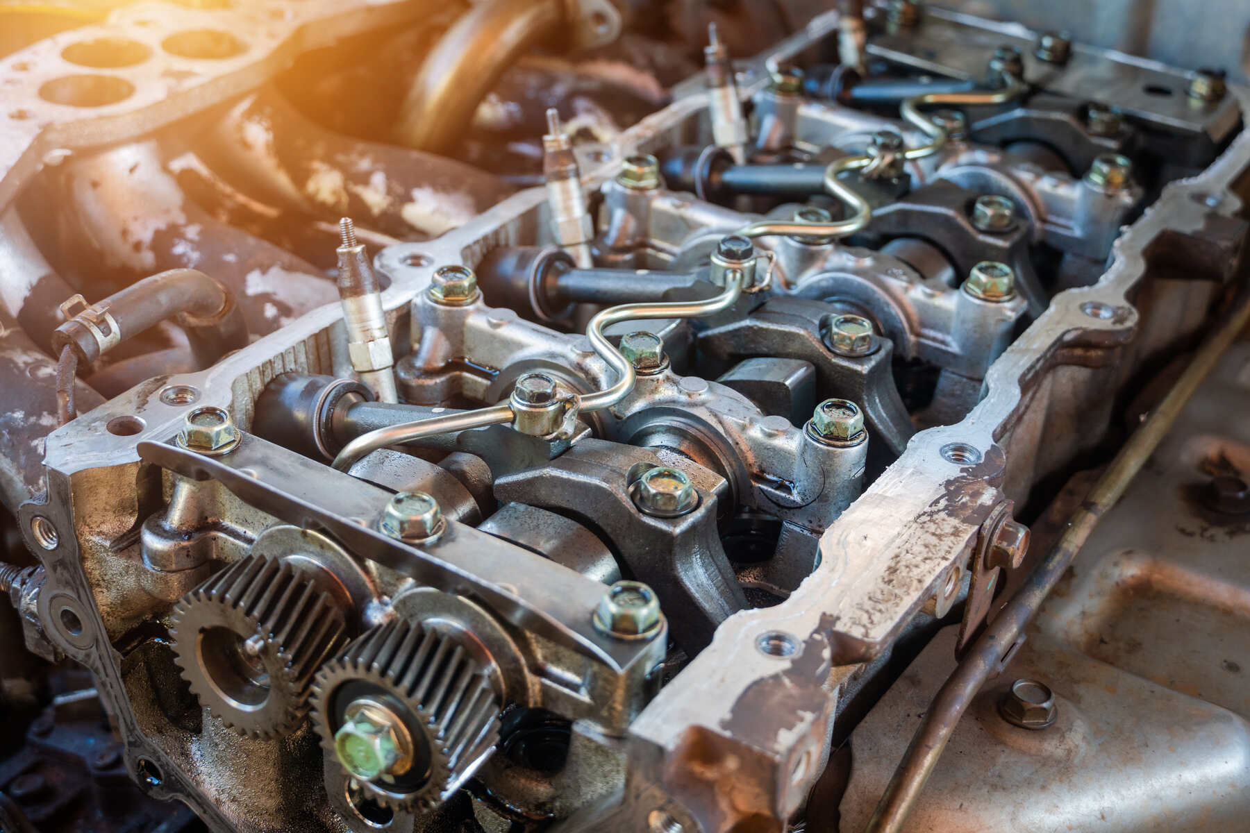 Motor siete cilindros