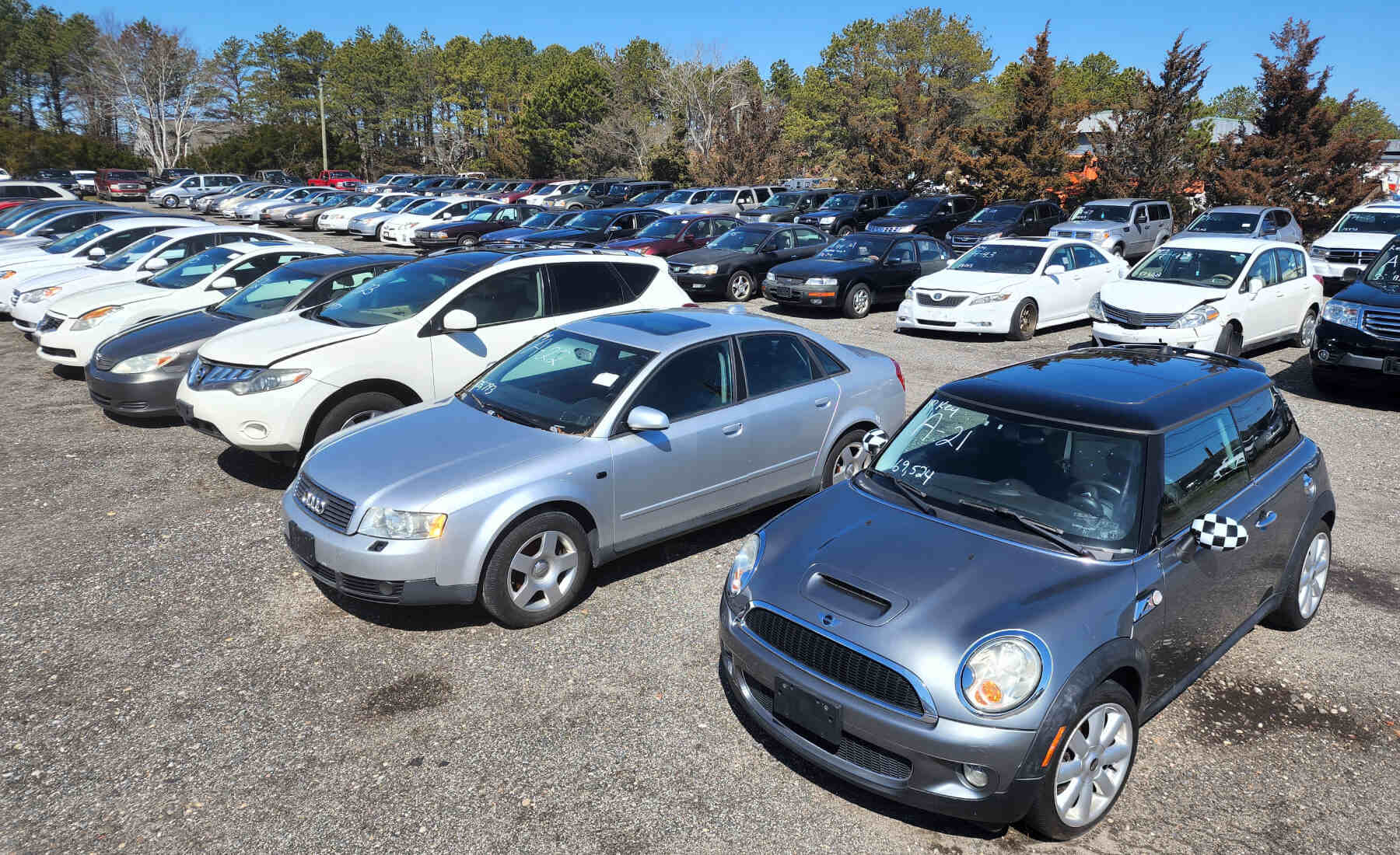 Subasta de almacén de automóviles de Nueva York