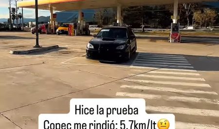 prueba consumo combustible gasolineras