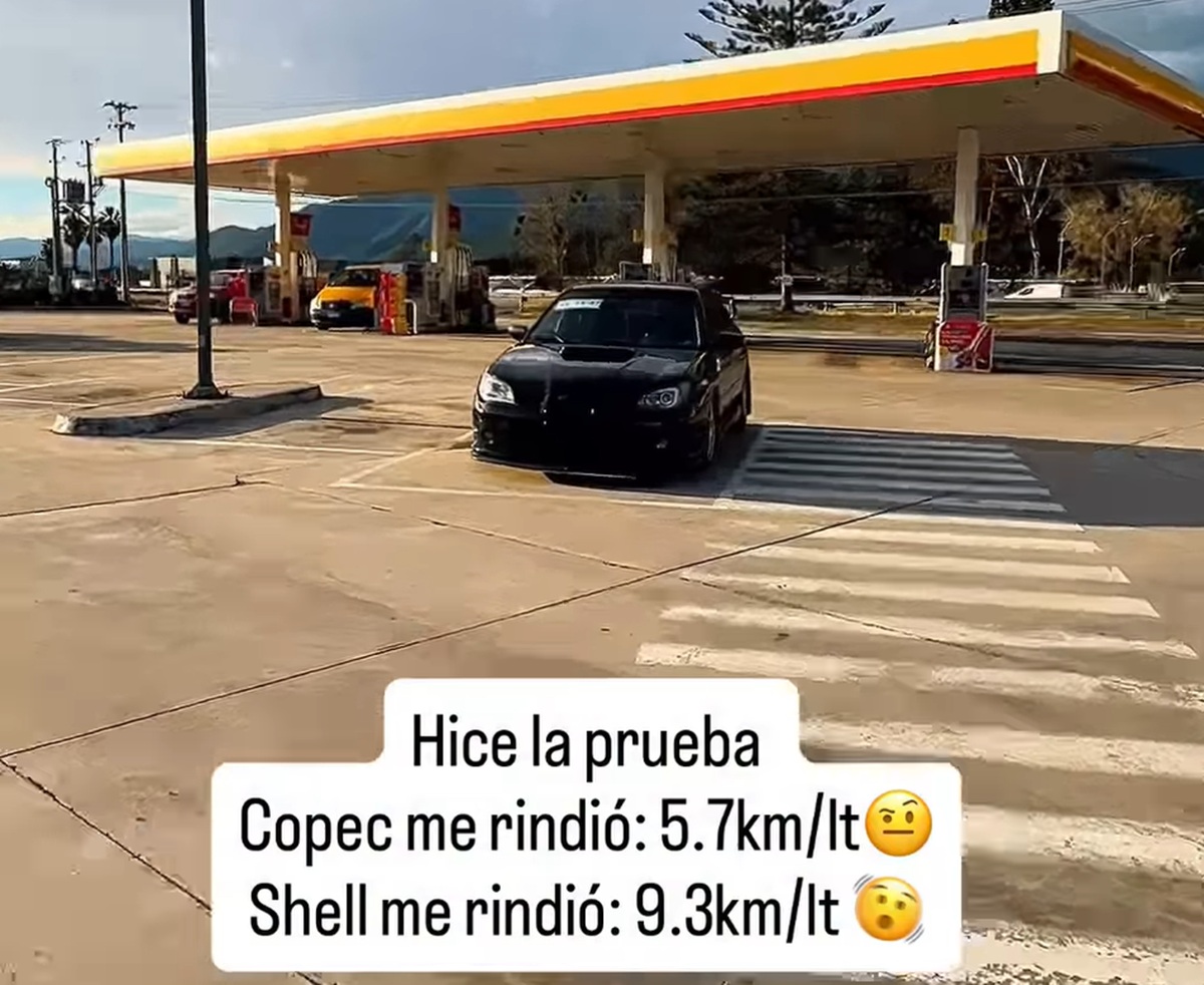 prueba consumo combustible gasolineras