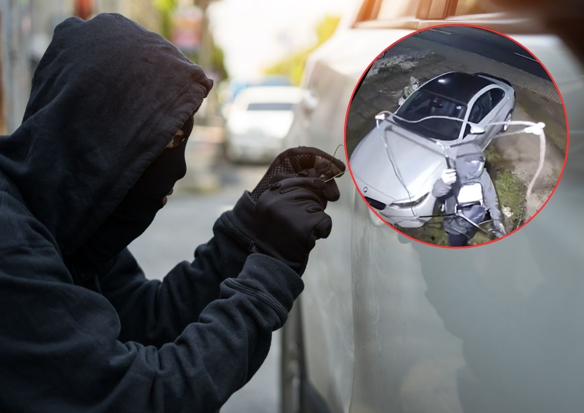 robo de coche antena