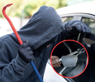 sistema antirrobo llave y candado