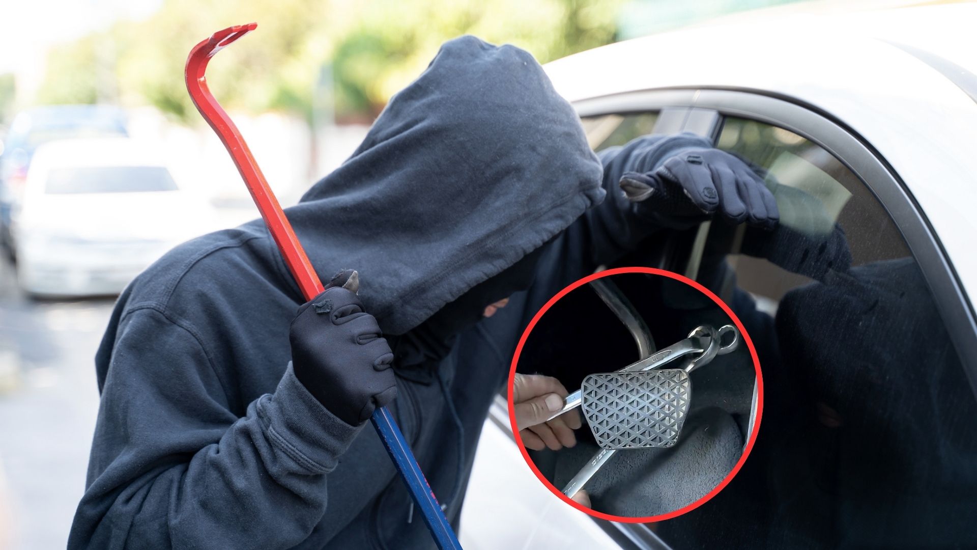 sistema antirrobo llave y candado