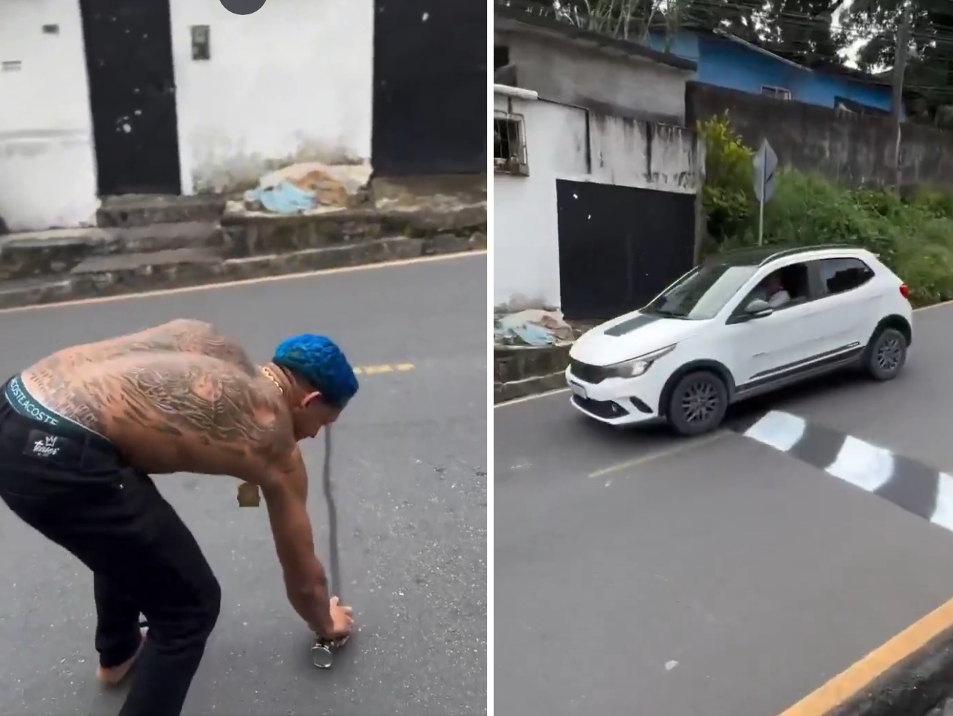 viral brasil dibujo falso resalto