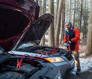 Batería coche invierno
