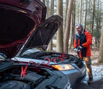 Batería coche invierno