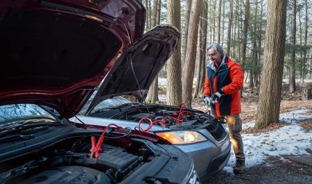 Batería coche invierno